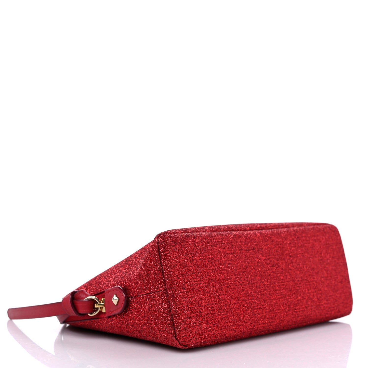 Jimmy Choo Glitter Clutch Red 4 of 8