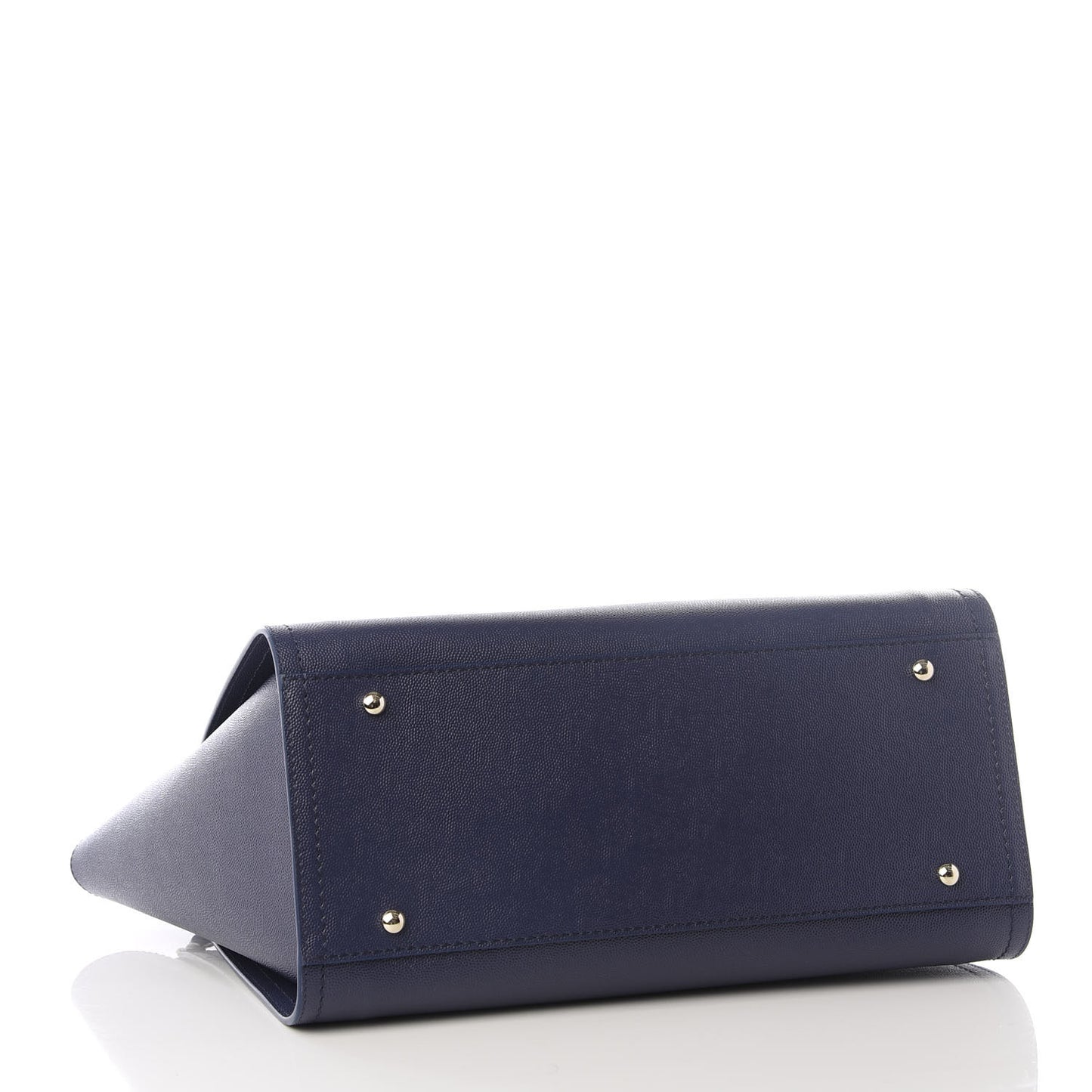 Caviar Small Studded Deauville Tote Blue