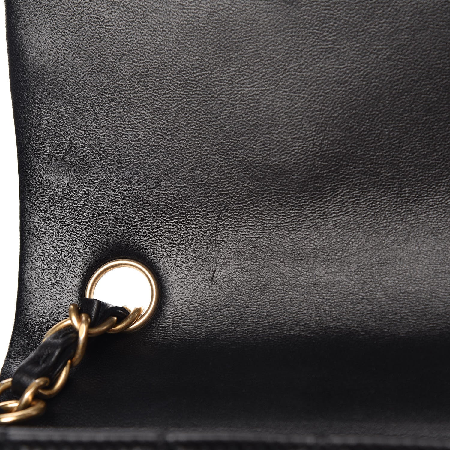 Chanel Lambskin Quilted Mini Rectangular Flap Black 8 of 13