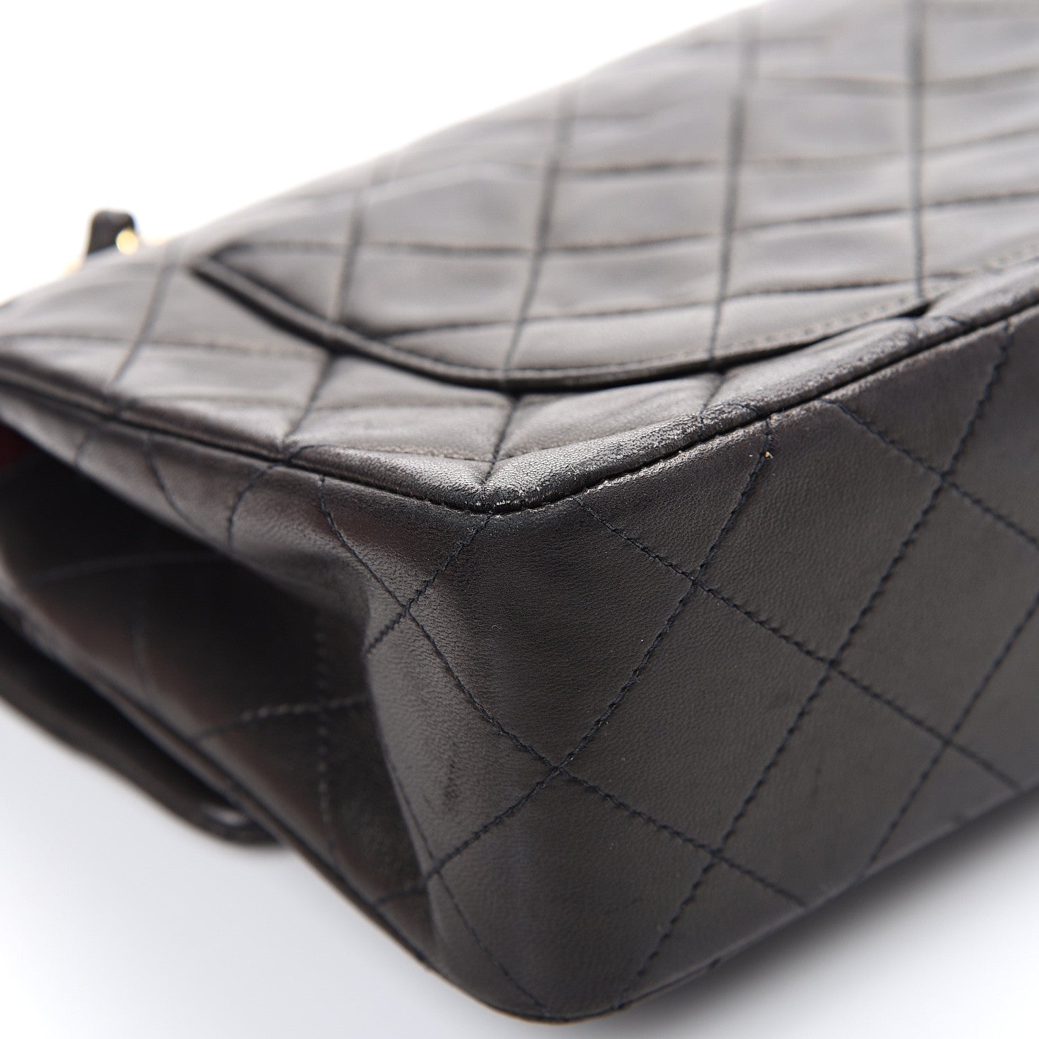 Chanel Lambskin Quilted Small Double Flap Black 18 of 20