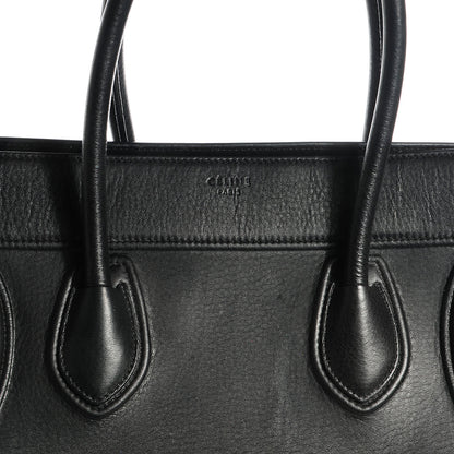 Celine Supple Calfskin Medium Phantom Luggage Black 7 of 8