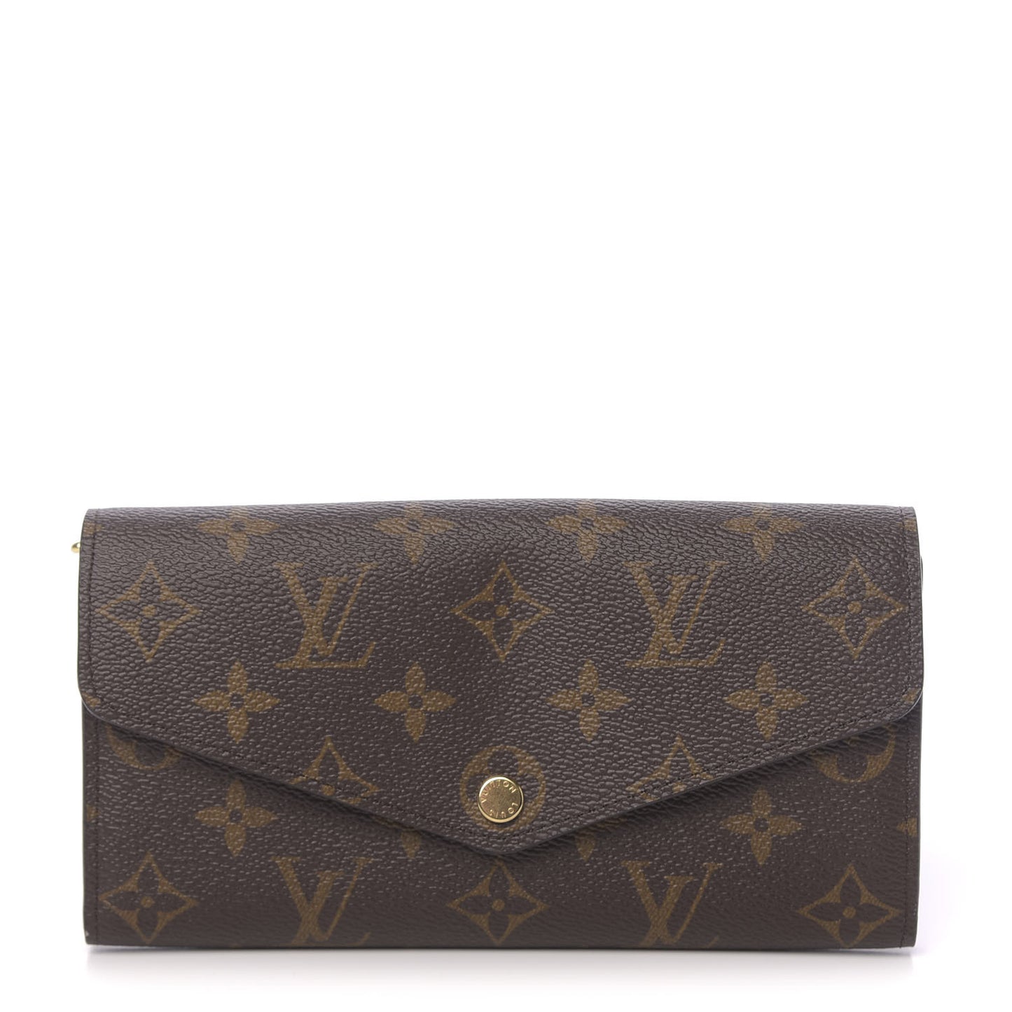 Monogram Sarah Wallet NM Coquelicot