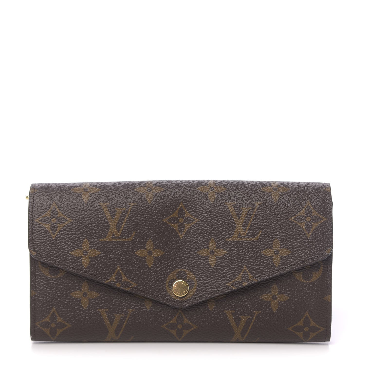 Louis Vuitton Monogram Sarah Wallet NM Coquelicot 1 of 7