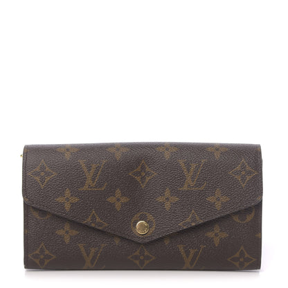 Louis Vuitton Monogram Sarah Wallet NM Coquelicot 1 of 7