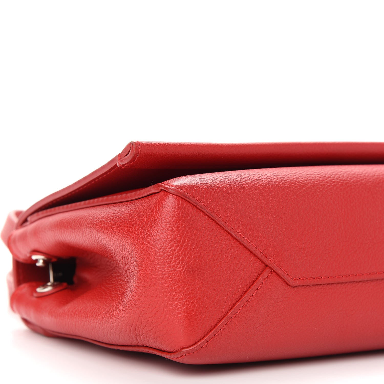 Louis Vuitton Calfskin Lockme II Chain Bag BB Rubis 7 of 8