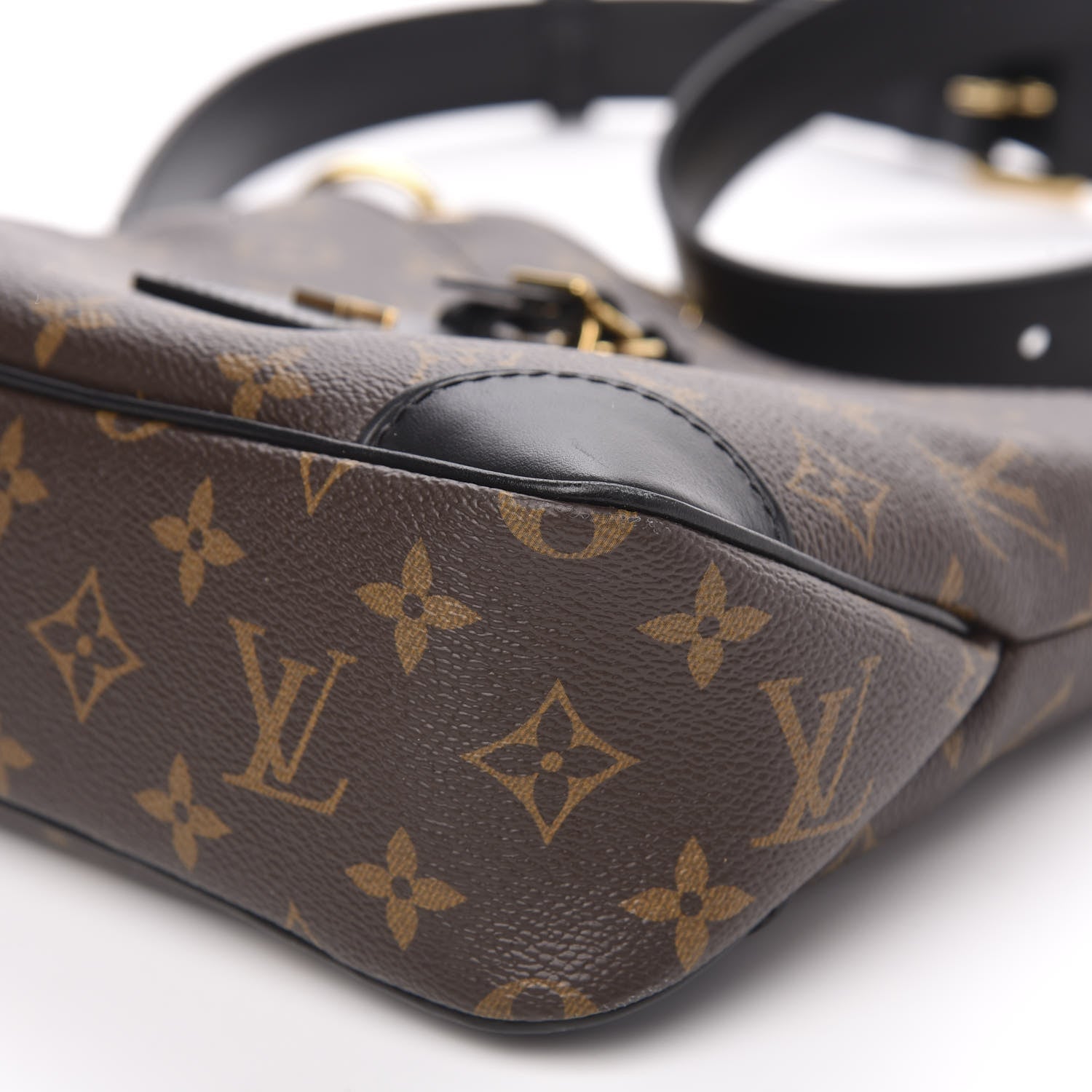 Louis Vuitton Monogram Odeon PM Black 9 of 11