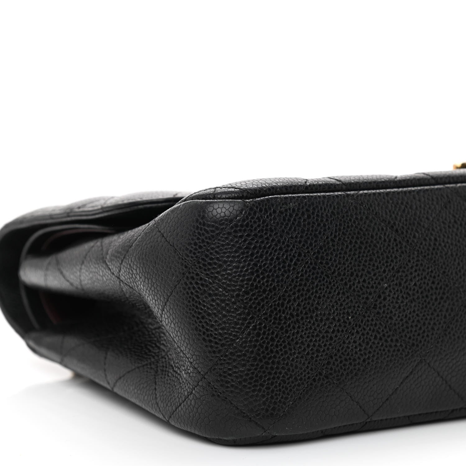 Chanel Caviar Quilted Jumbo Double Flap Black 9 of 13
