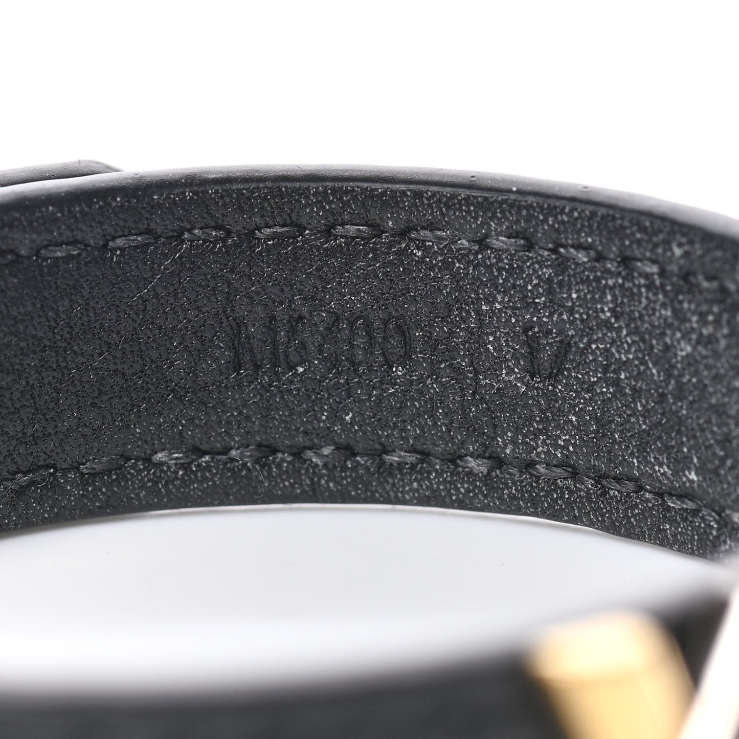 Epi Twist It Bracelet 17 Black