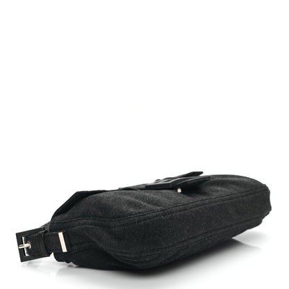 Fendi Jersey Baguette Grey 4 of 10