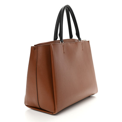 Louis Vuitton Calfskin Lockmeto Caramel Creme Black 3 of 9