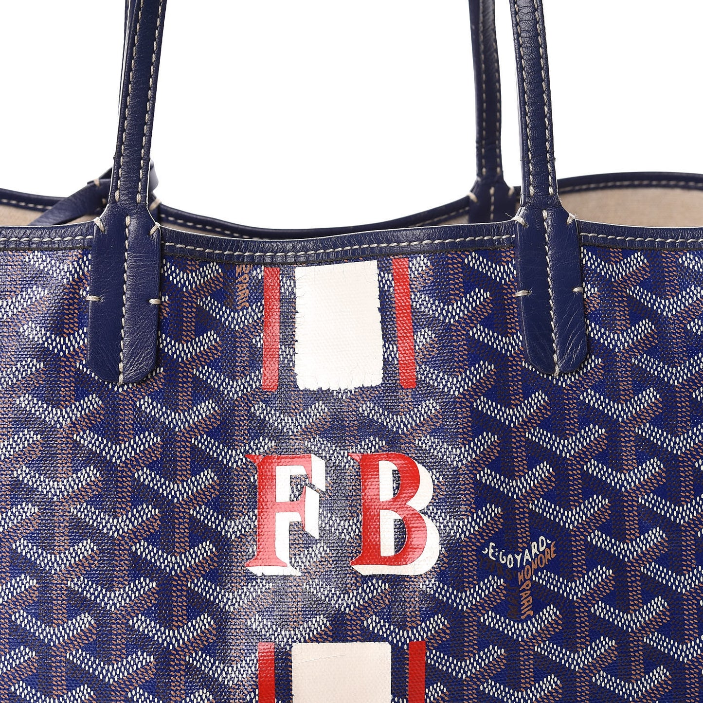 Goyardine Saint Louis PM Navy