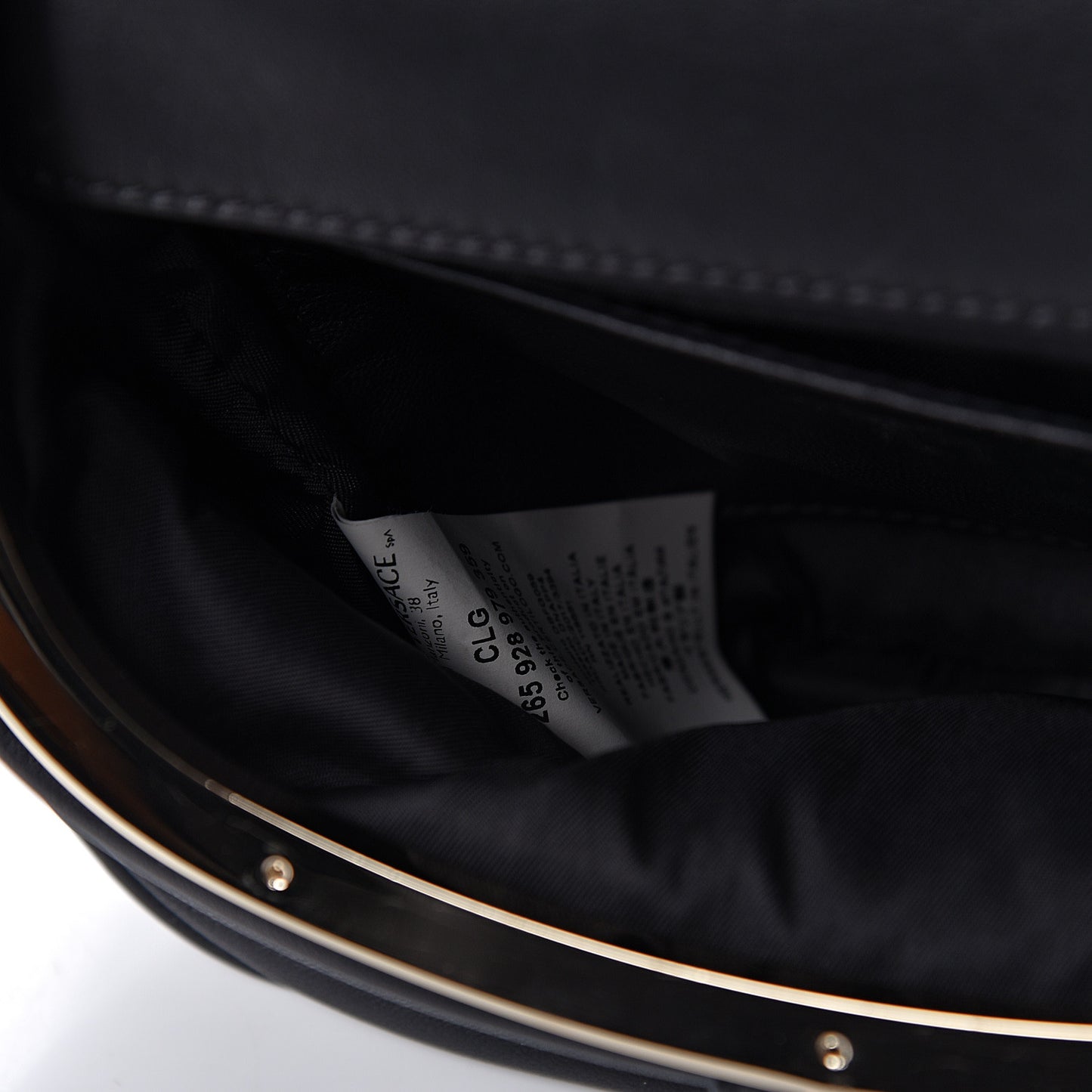 Nappa Crossbody Bag Black