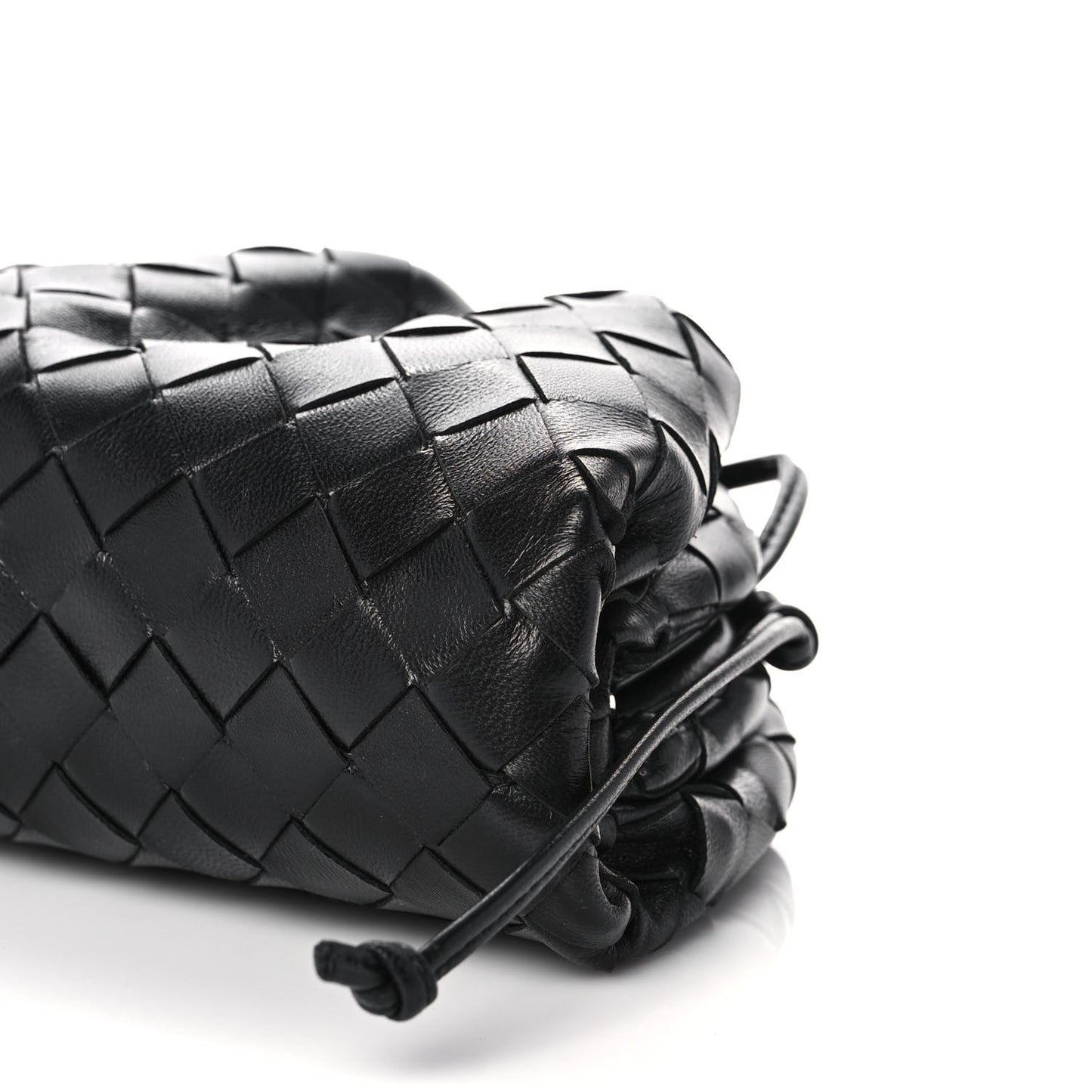 Nappa Intrecciato The Mini Pouch Black