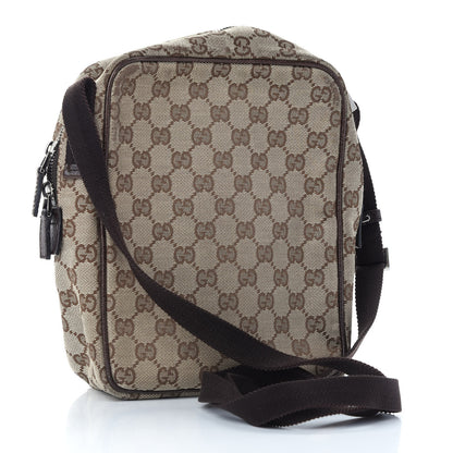 Gucci Monogram GG Small Flight Crossbody Bag Brown 3 of 9