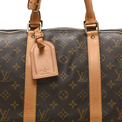 Louis Vuitton Monogram Keepall Bandouliere 50 7 of 9