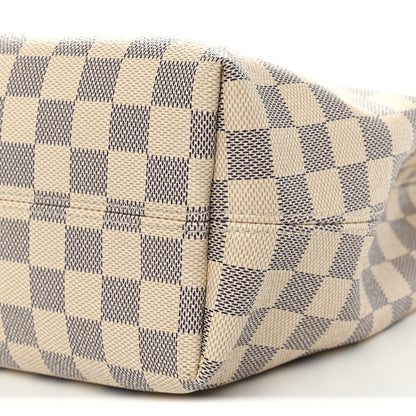 Louis Vuitton Damier Azur Graceful PM Rose Ballerine 9 of 9
