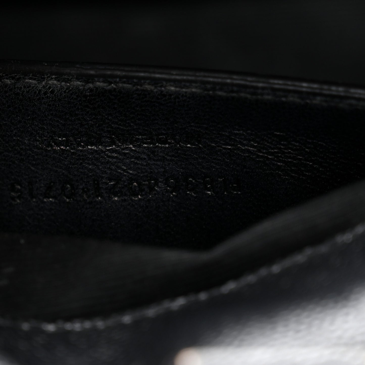Grain De Poudre Medium Classic Monogram Monochrome Kate Satchel Black