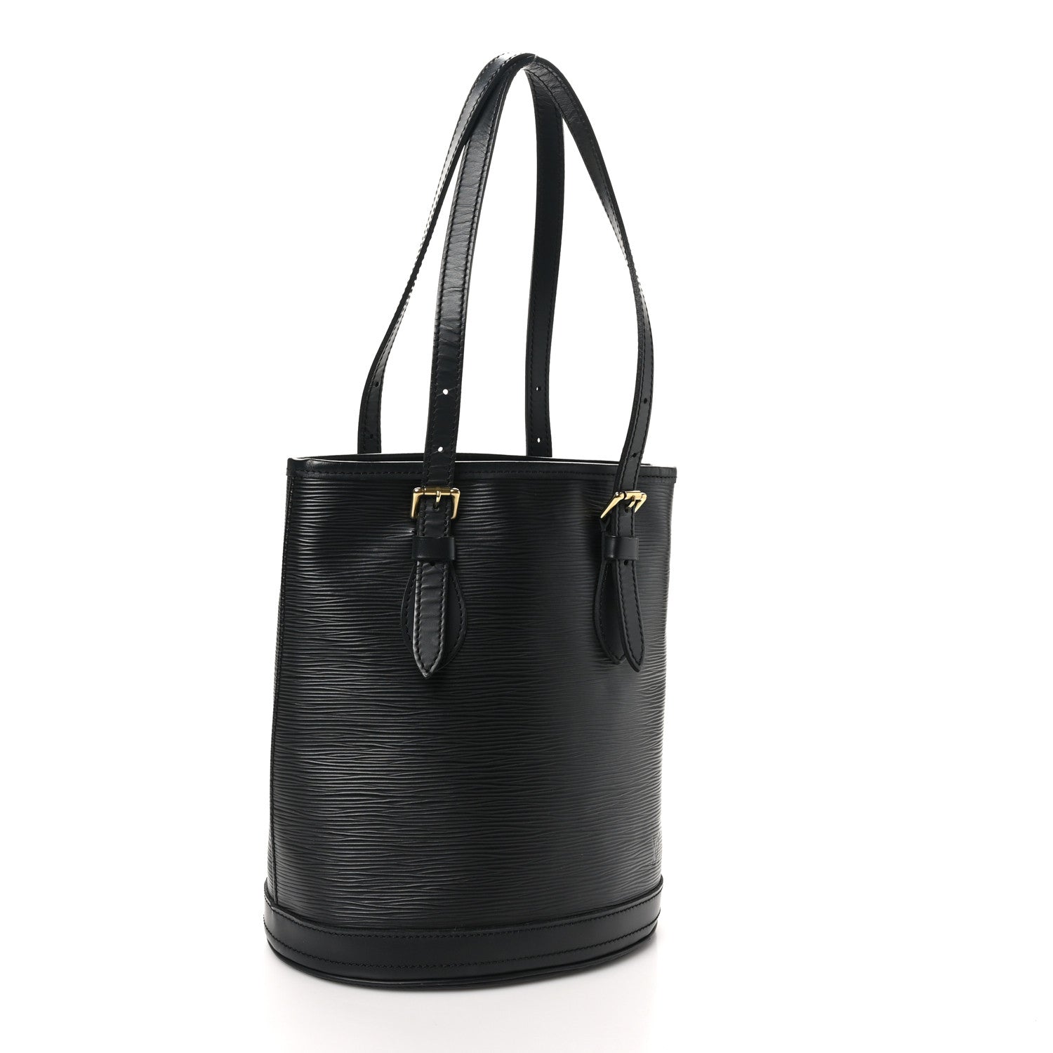 Louis Vuitton Epi Petit Bucket 23 Black 3 of 10