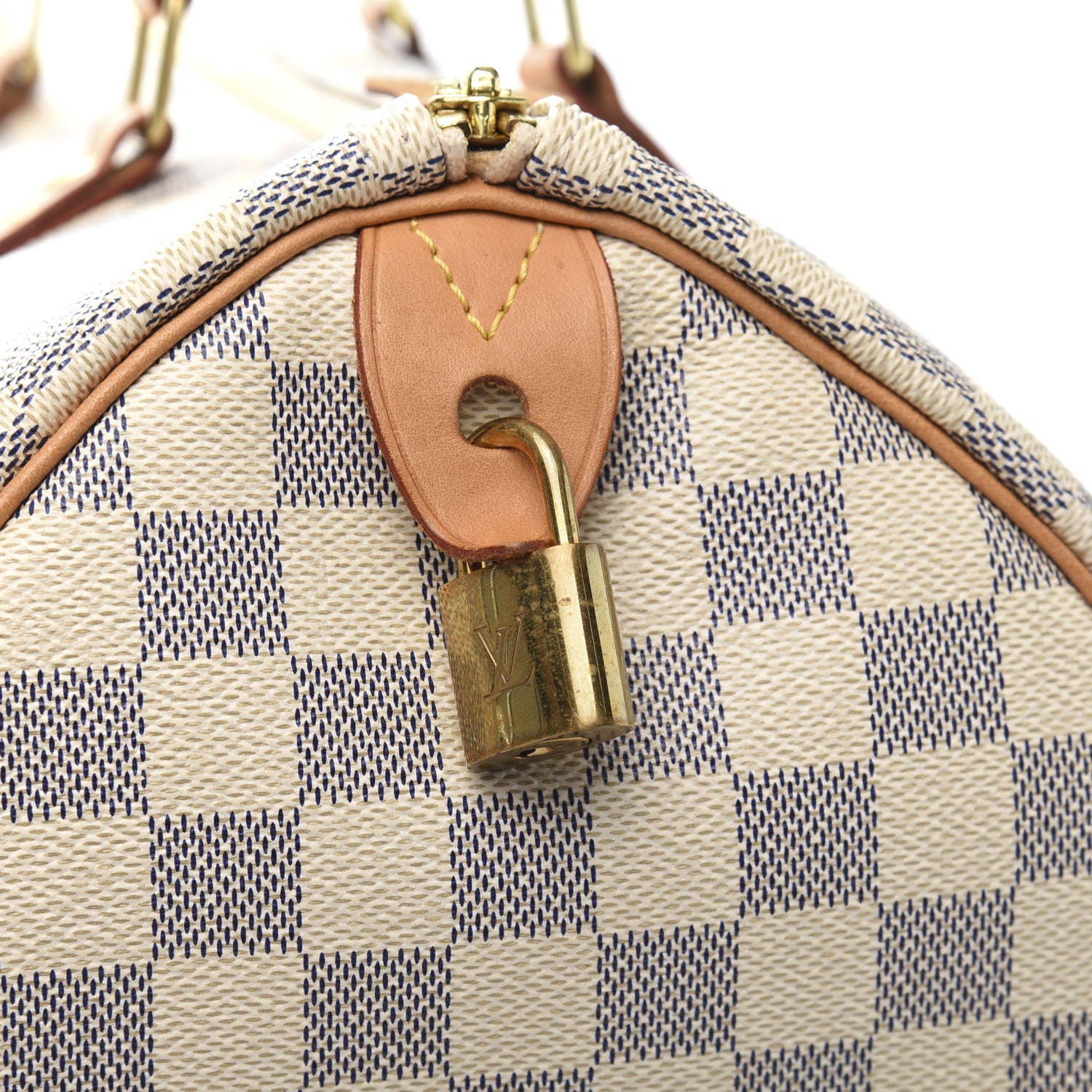 Louis Vuitton Damier Azur Speedy 30 10 of 13