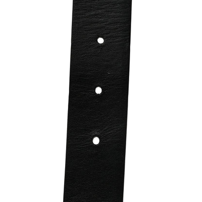 Chanel Calfskin Crystal Metal Quilted CC Belt 90 36 Black 4 of 6