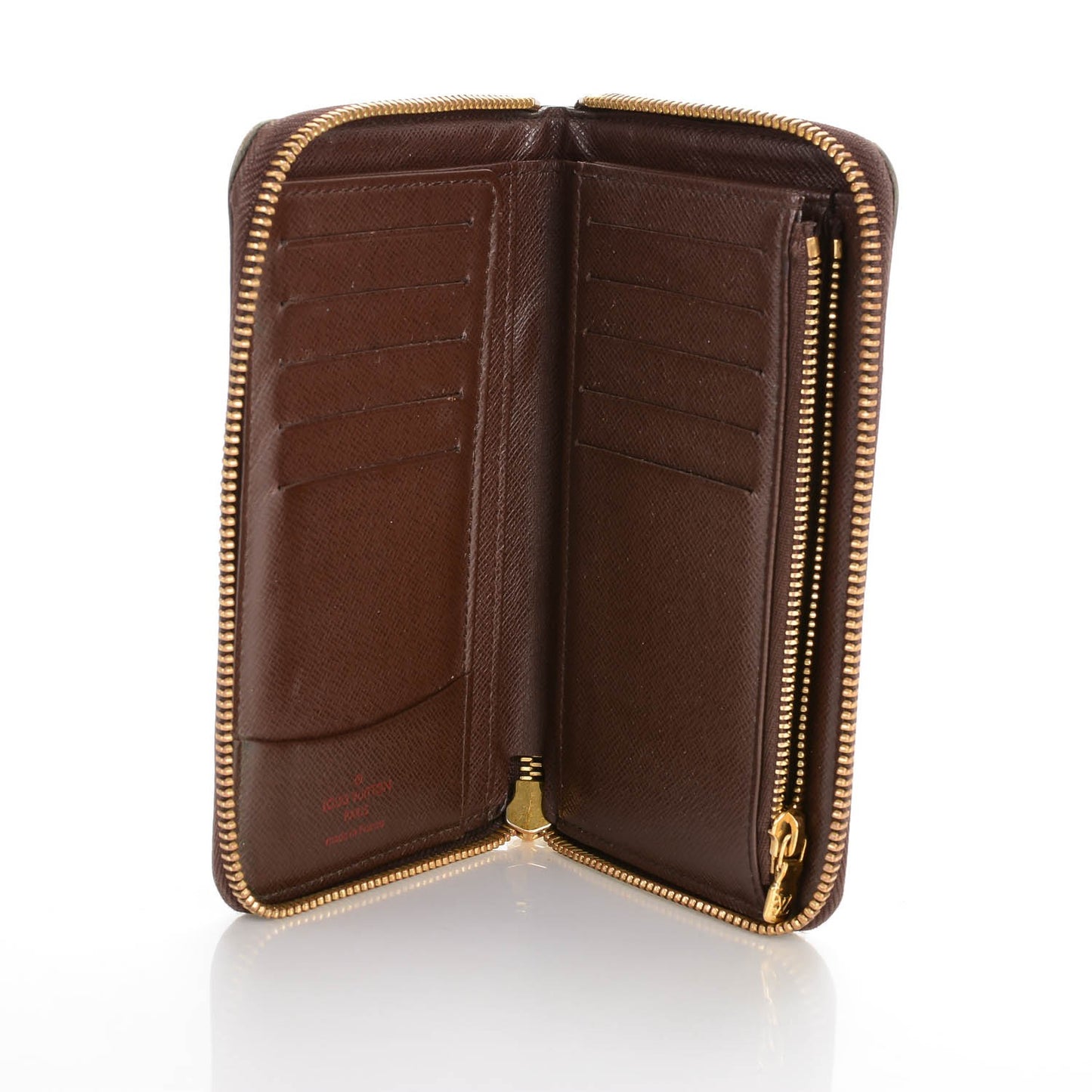 Damier Ebene Zippy Compact Wallet