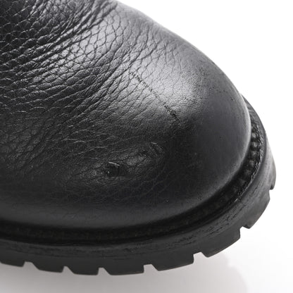 Valentino Garavani Calfskin Rockstud Beatle Chelsea 20mm Ankle Boots 36 Black 10 of 11