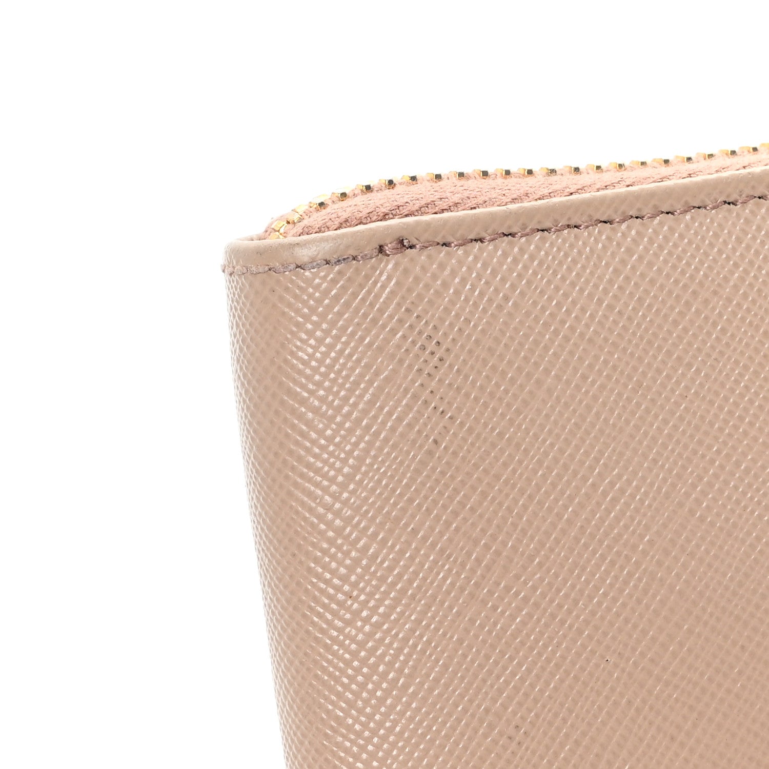 Prada Saffiano Half Zip Wallet Wallet Cammeo 8 of 8