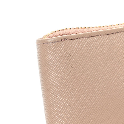 Prada Saffiano Half Zip Wallet Wallet Cammeo 8 of 8