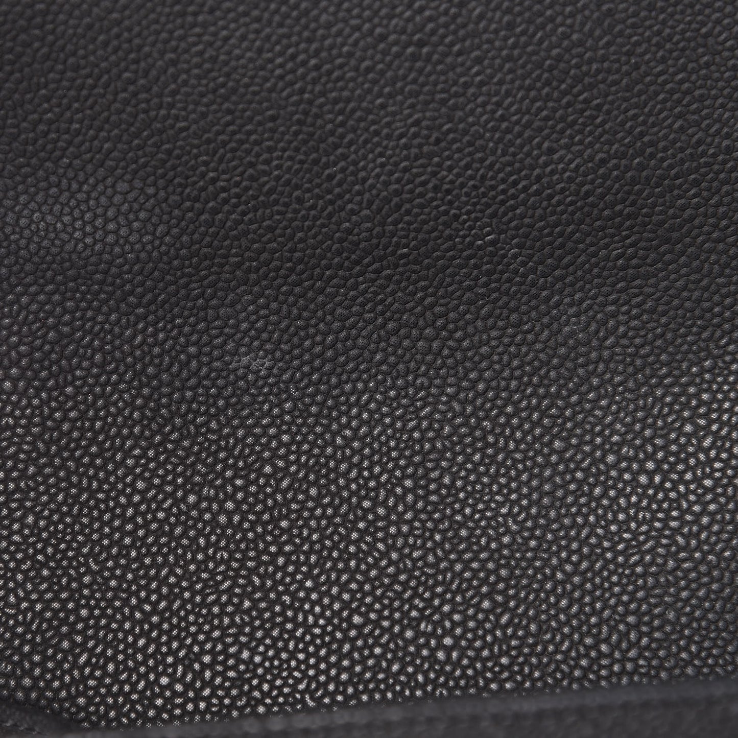 Iridescent Caviar Quilted Medium Boy Flap Black