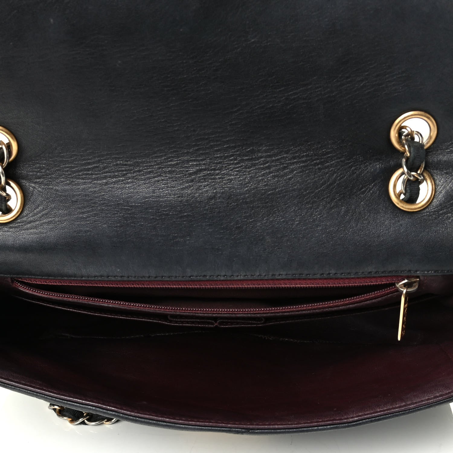 Chanel Lambskin Scallop Quilted Medium Pagoda Flap Black 4 of 9
