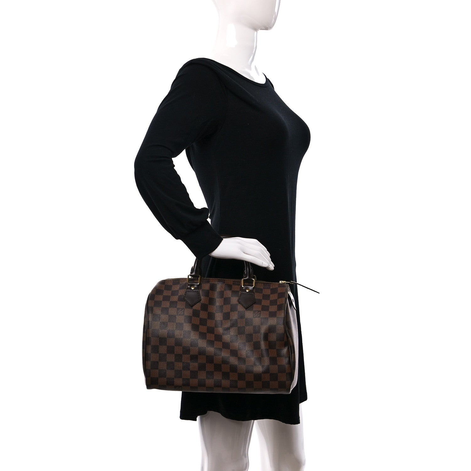 Louis Vuitton Damier Ebene Speedy 30 2 of 10