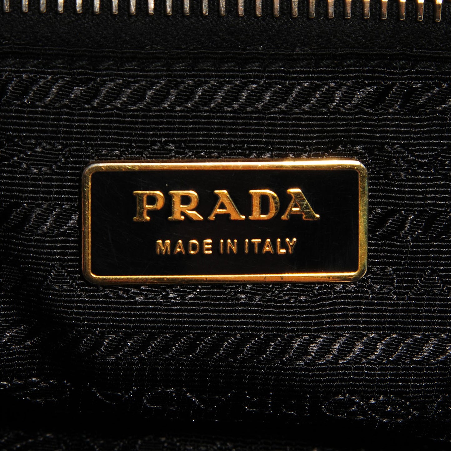 Nappa Dressy Gaufre Framed Tote Black