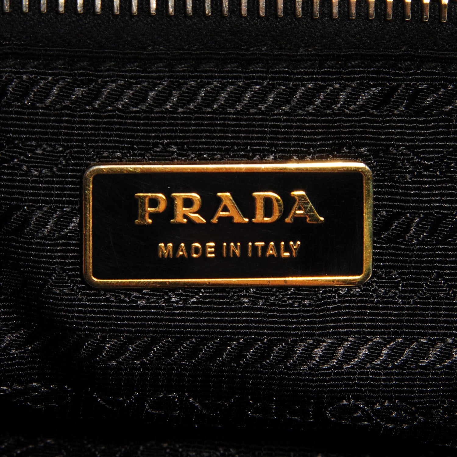 Prada Nappa Dressy Gaufre Framed Tote Black 6 of 9