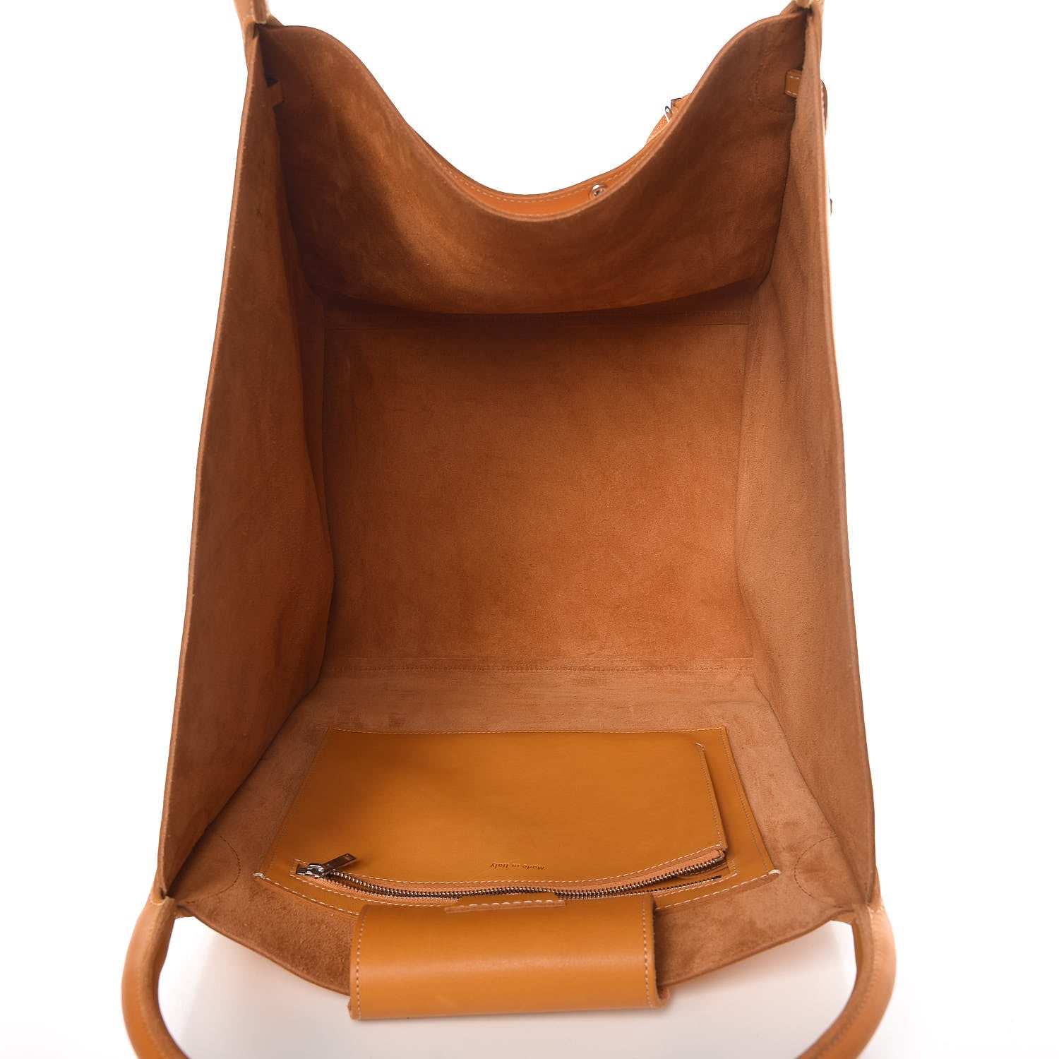 Celine Soft Bare Calfskin Medium Big Bag Dark Yellow 5 of 15