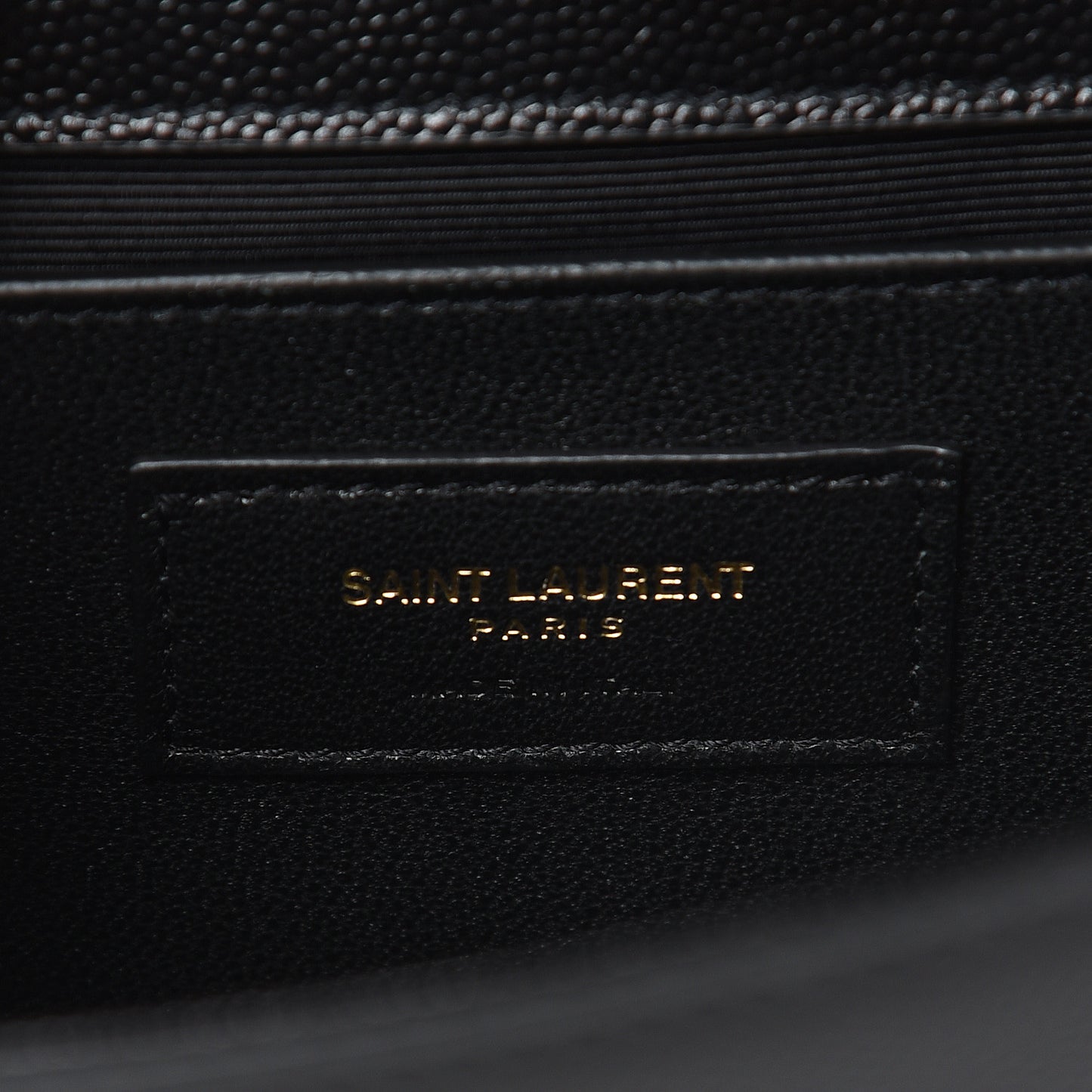 Grain De Poudre Small Monogram Kate Satchel Black