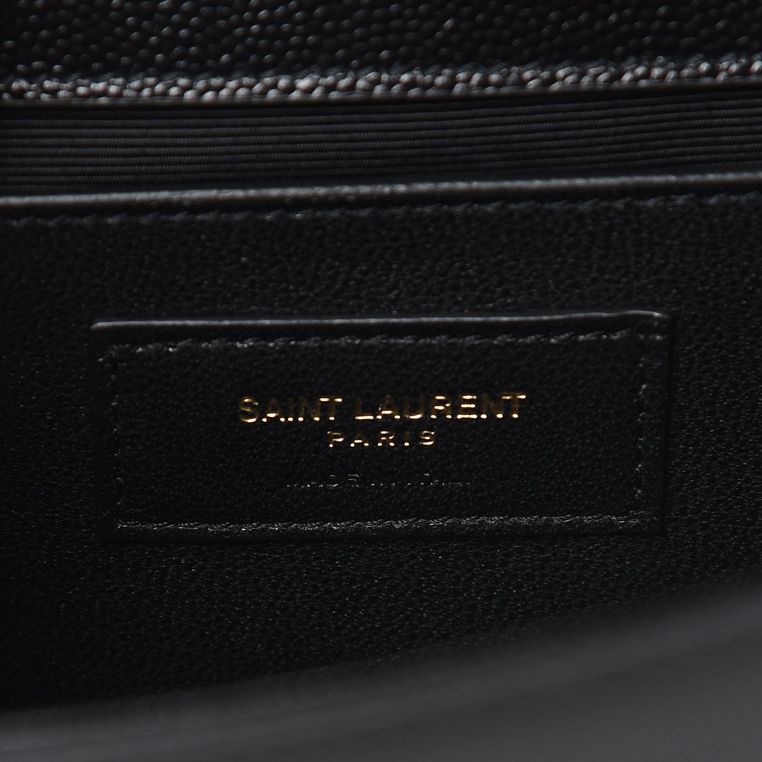 Saint Laurent Grain De Poudre Small Monogram Kate Satchel Black 7 of 9