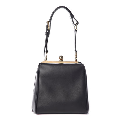 Dolce & Gabbana Calfskin Agata Shoulder Bag Black 1 of 6