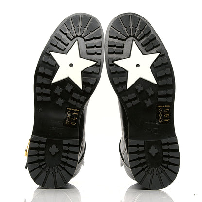 Christian Dior Calfskin Empreinte Ankle Boot 37.5 Black 7 of 11