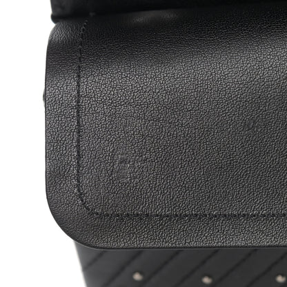 Chanel Sheepskin Chevron Quilted Studded 2.55 Reissue 225 Flap Black 11 of 11