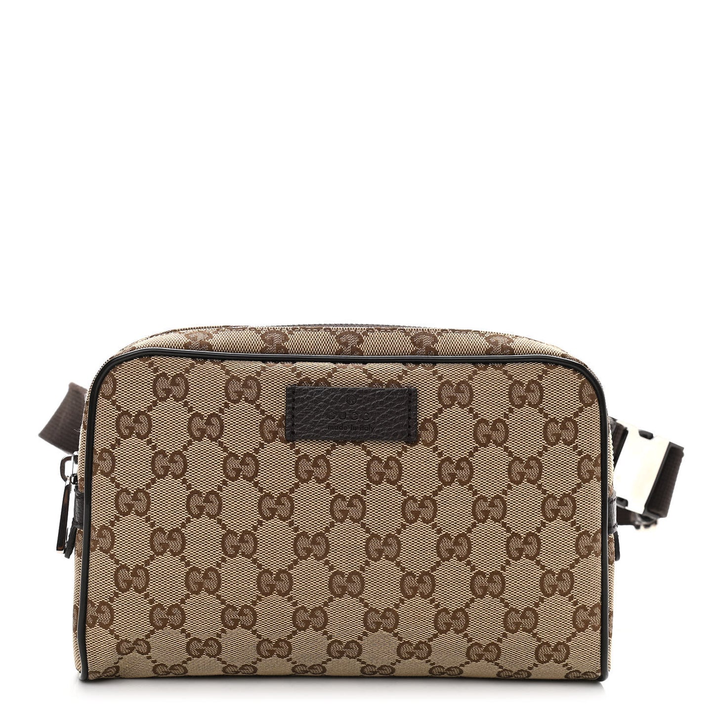 Monogram Belt Bag Dark Brown
