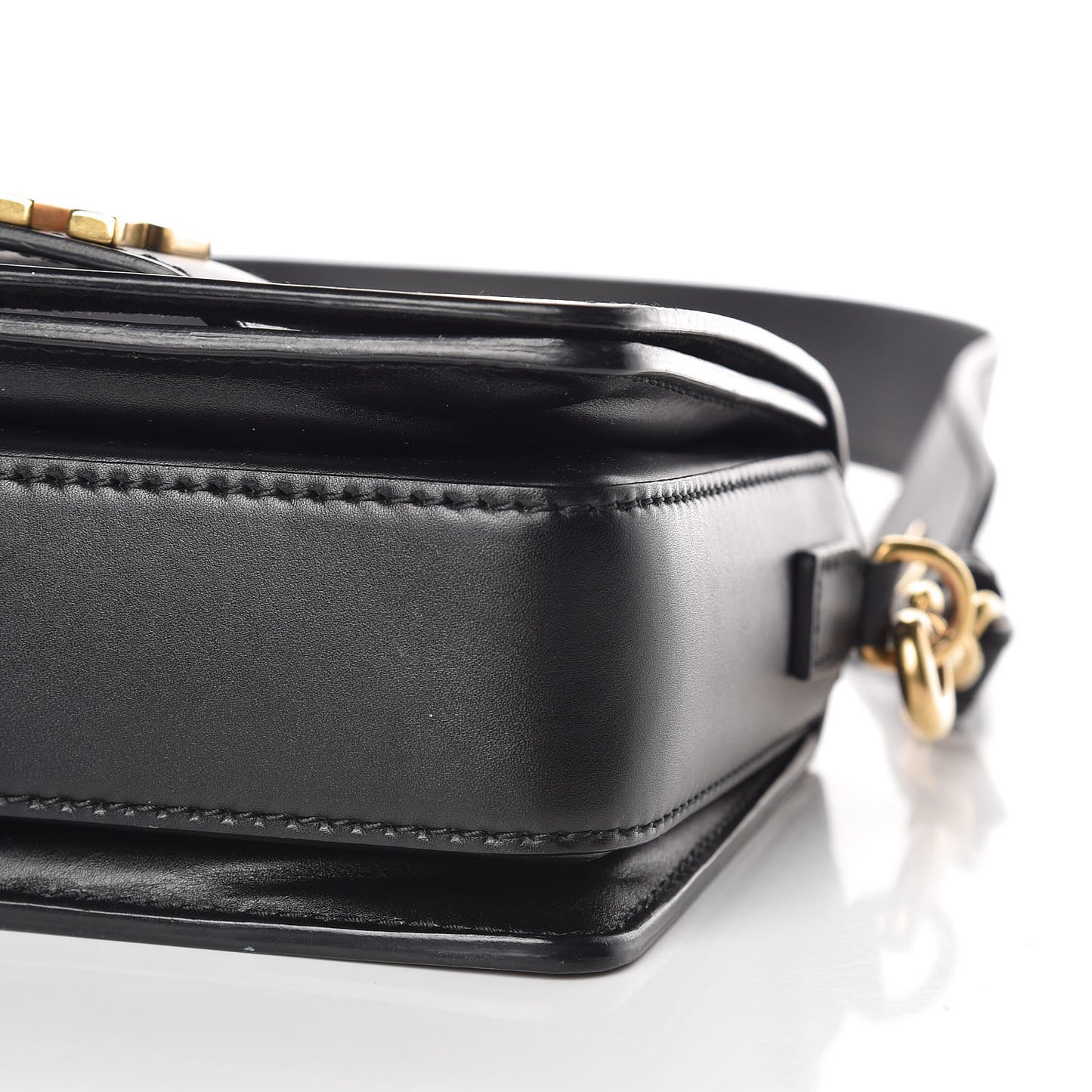 Smooth Calfskin Dio(r)evolution Flap Bag Black
