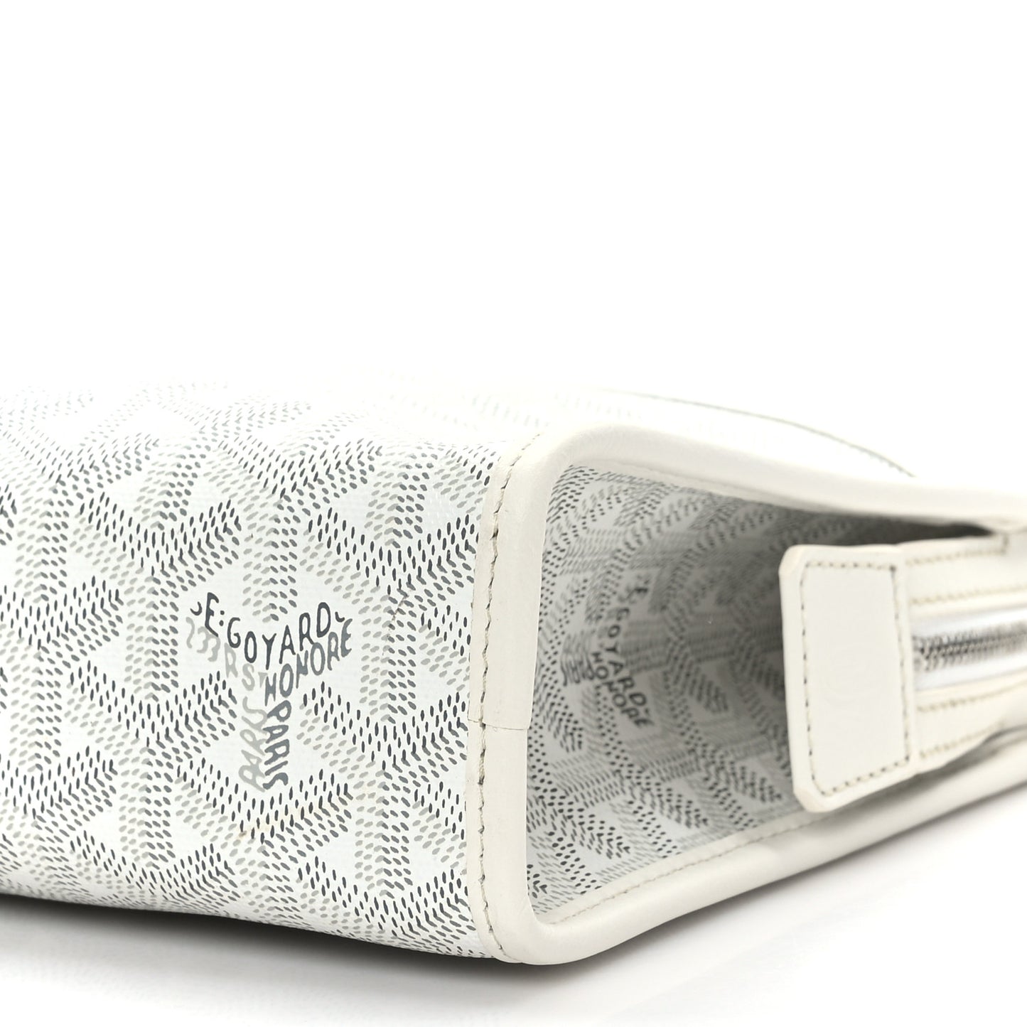 Goyardine Jouvence Toiletry Pouch White