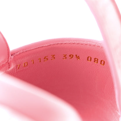 Gucci GG Supreme Monogram Granada Kid Angelina Platform 35mm Slingback Sandals 39.5 Cotton Candy Dark Cotton Candy Wild Rose 10 of 10