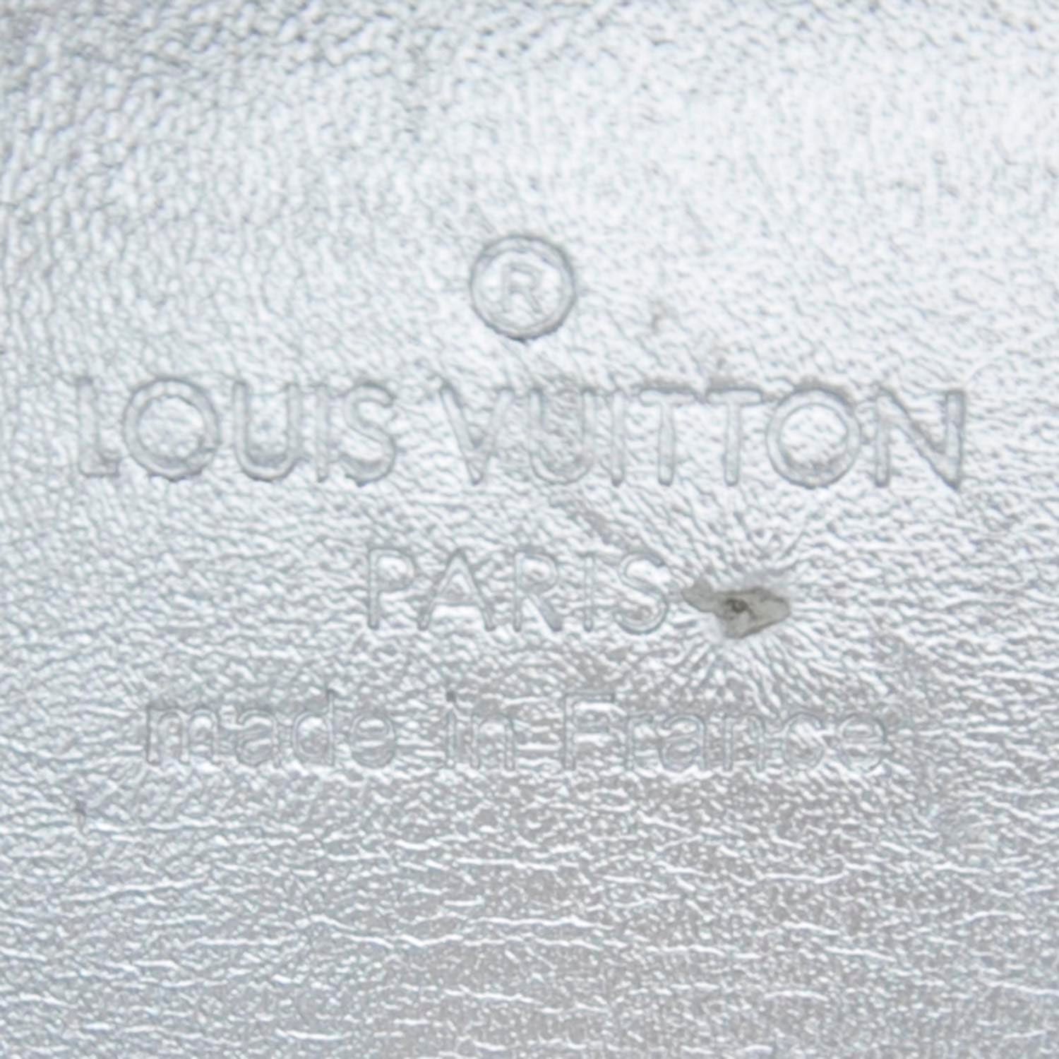 Louis Vuitton Porte-Monnaie Flocon Coin Purse Argent 7 of 9