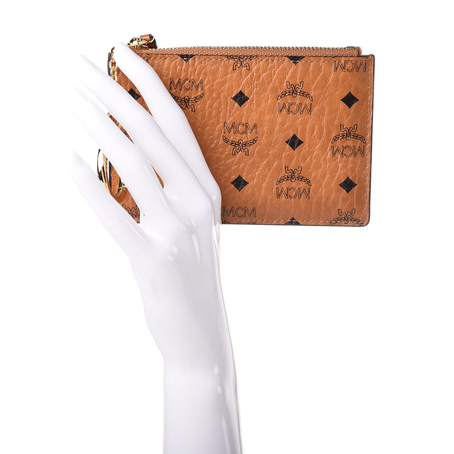 Visetos Key Pouch Cognac