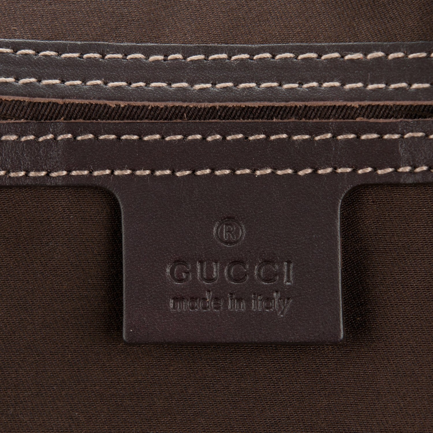 Gucci GG Plus Monogram Briefcase Dark Brown 6 of 7