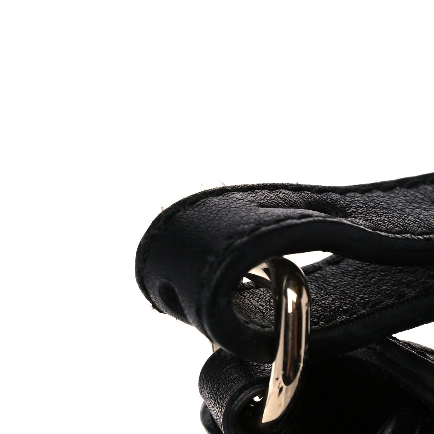 Guccissima Medium Bree Foldover Tote Black