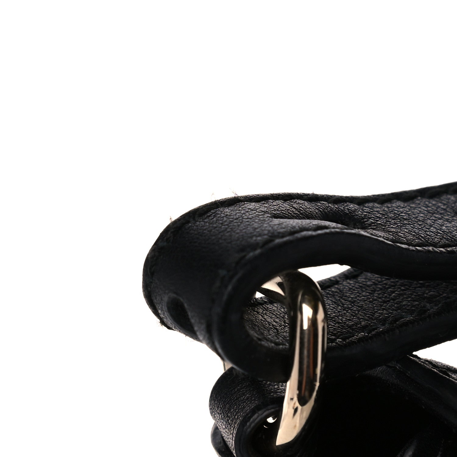Gucci Guccissima Medium Bree Foldover Tote Black 11 of 13