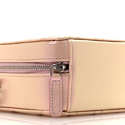 Chanel Iridescent Calfskin Quilted Camera Bag Pink 9 of 11