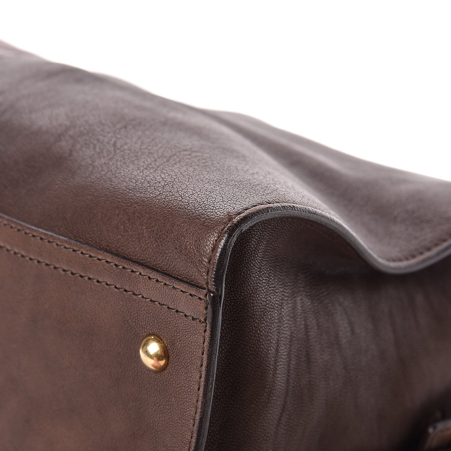 Sheepskin Large Cabas ChYc Dark Brown